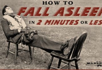 How to Fall Asleep in 2 Minutes