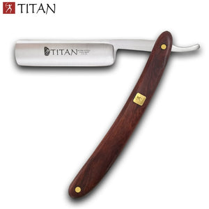 Titan Wood Straight Razor
